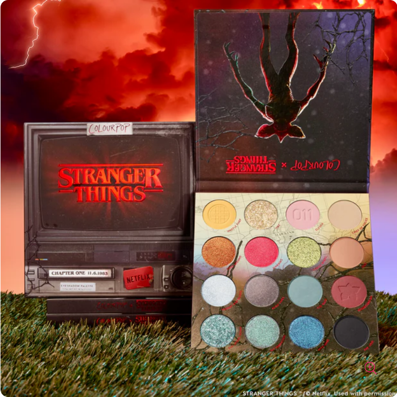 Stanger Things Chapter One Eyeshadow Palette