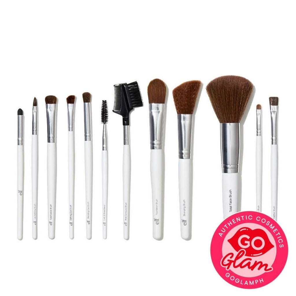 Cosmetics Professional Set of 12 pcs Brushes