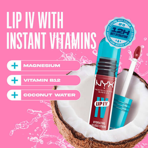 Lip I.V. Hydrating Lip Gloss Stain