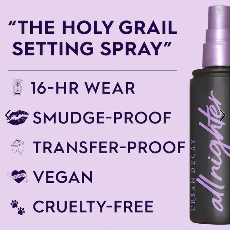 All Nighter Makeup Setting Spray