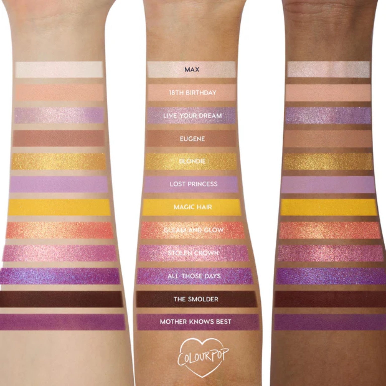 Tangled Best Day Ever Eyeshadow Palette