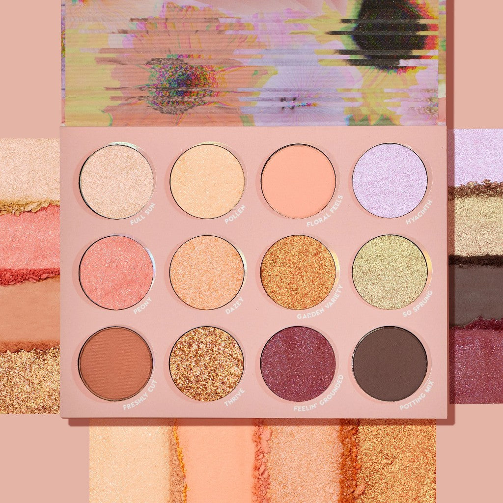 Eyeshadow Palette - Authentic Lilac Peach Mint Blue Pink Nude Brown Smokey Shadow