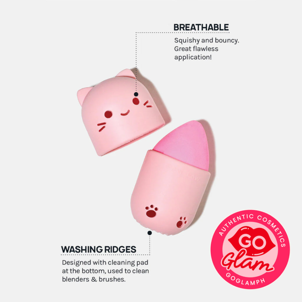 Cute Cat Silicone Blender Travel Case