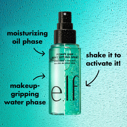 Power Grip Dewy Setting Spray - Authentic Hydrating Fine Mist